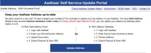 aadhar card update center image on uidai