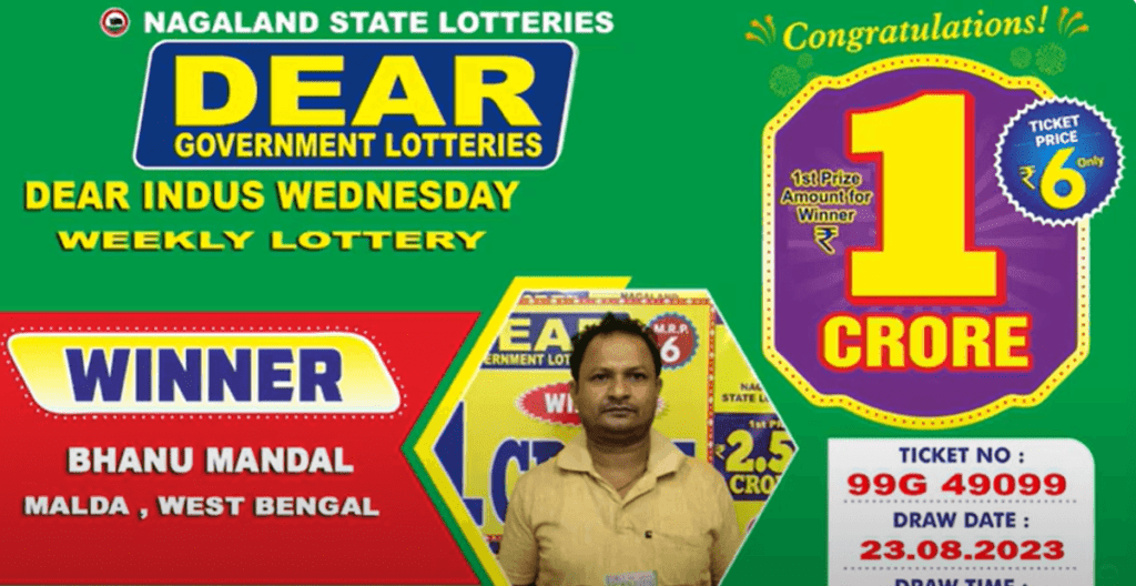 dear lottery winner august