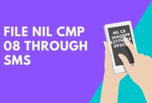 image for How to file Nil CMP 08 Through SMS