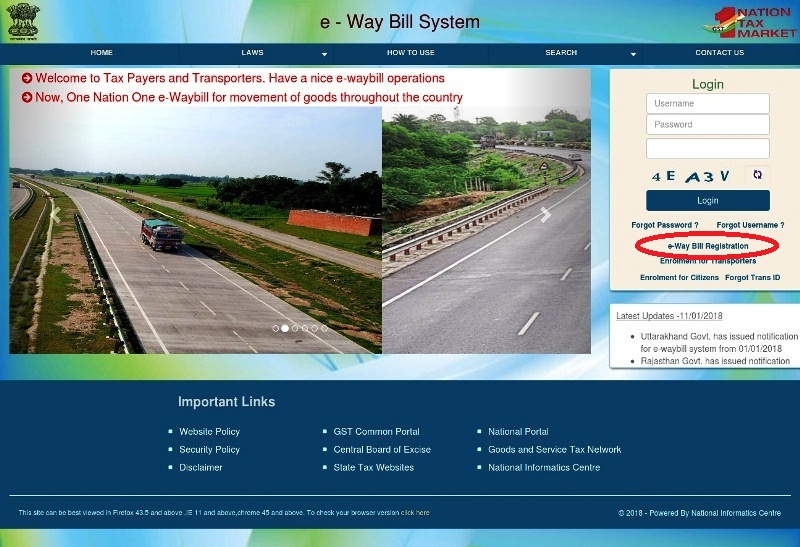 Latest updates on e Way Bill in India pic