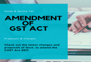 cgst act amendment