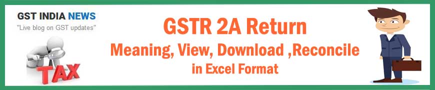 what is gstr 2a return meaning pic