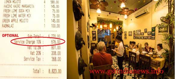image for gst on hotel and restaurant services 