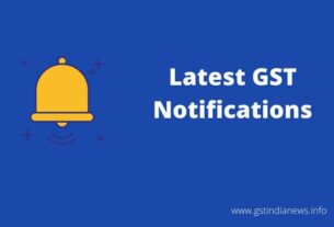 image for latest gst notification
