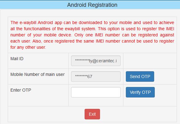 android registration app pic