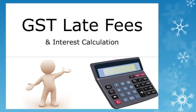 image of GST Late fees calculator