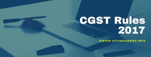 image for cgst rules 2017