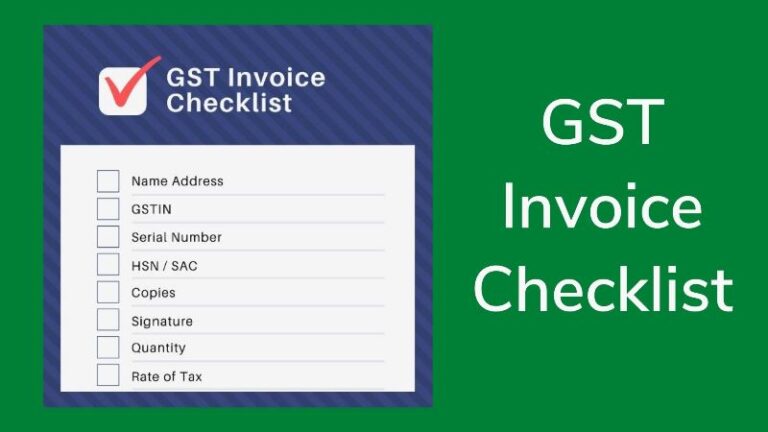 How To Make Invoice GST Compliant Top 8 Rules Of Checklist