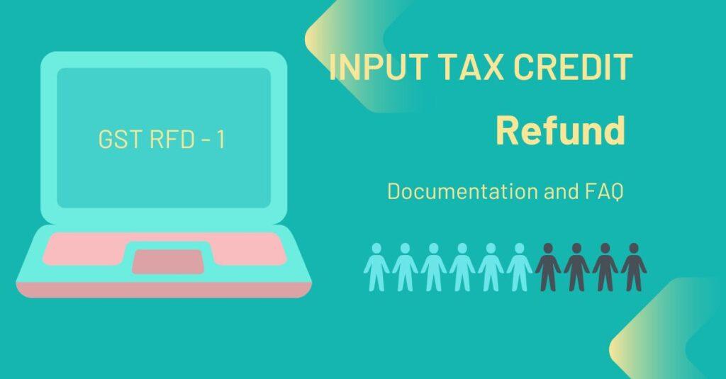 input tax credit refund