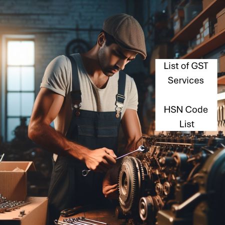 HSN Codes in GST List for Services (SAC) with Meaning